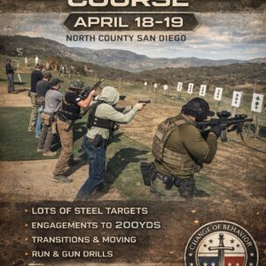 Pistol/  Rifle Course April 18-19, 2026