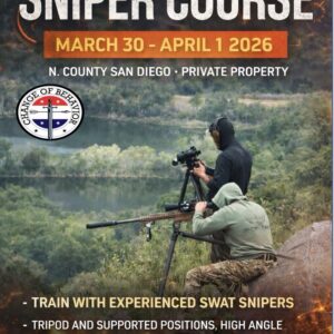 Advanced Sniper Course Mar 30- Apr 1