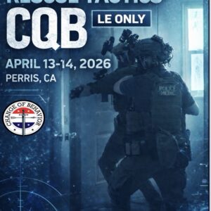 LE Hostage Rescue CQB April 13-14 in stock
