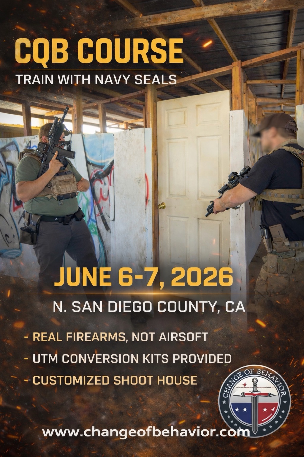 CQB Course June 6-7, 2026