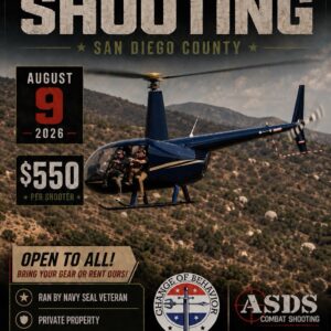 Aerial Helo Shooting Aug 9 2026