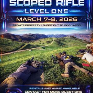Precision Scoped Rifle Level 1 Mar 7-8 2026