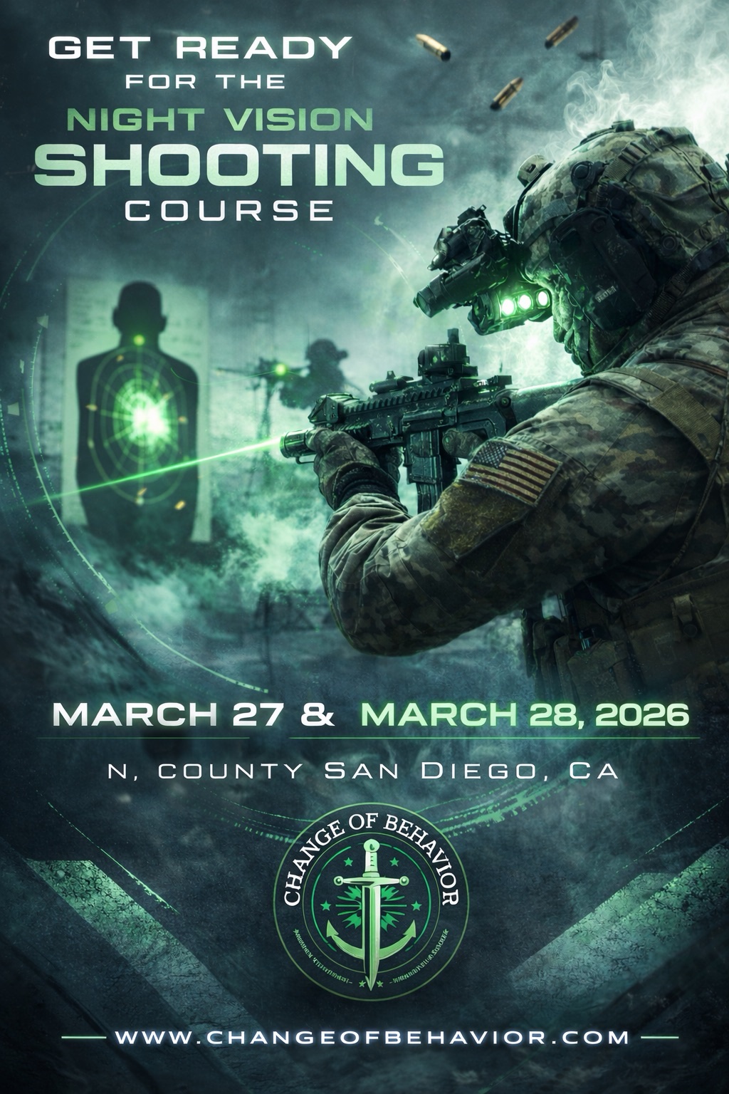 Night Vision Shooting Course Oct 10