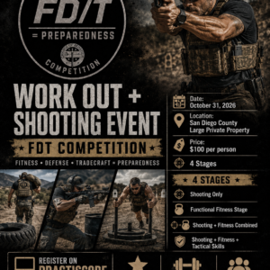 Fitness firearms event